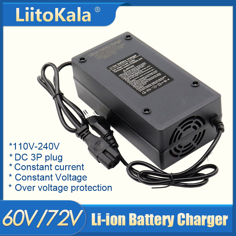 84V 20A Smart Charger - 60V/72V 5A Li-ion lithium battery Charger