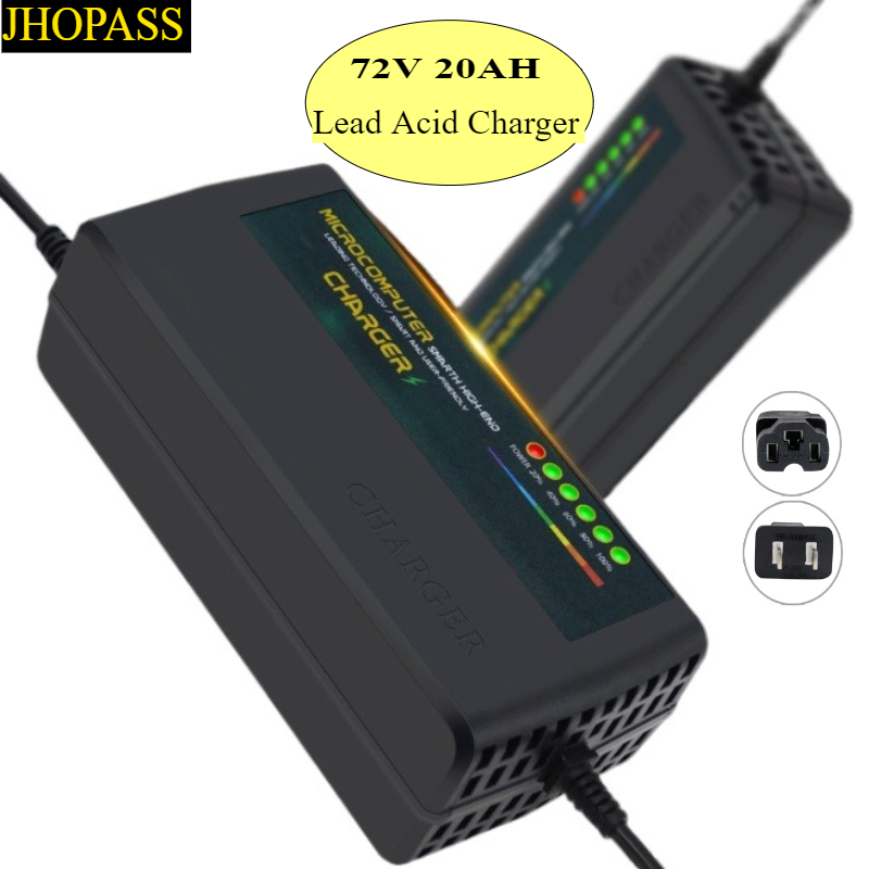 84V 20A Smart Charger - 72V 20AH Smart HD LED AGM