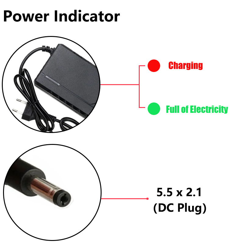 36V 48V 60V 72V Charger 2A 3A  - 84V 20A Smart Charger ulasan dan harga
