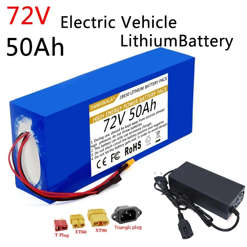72V 18650 Battery pack 50Ah Hi - 60V 50Ah Electric Scooter Battery ulasan dan harga