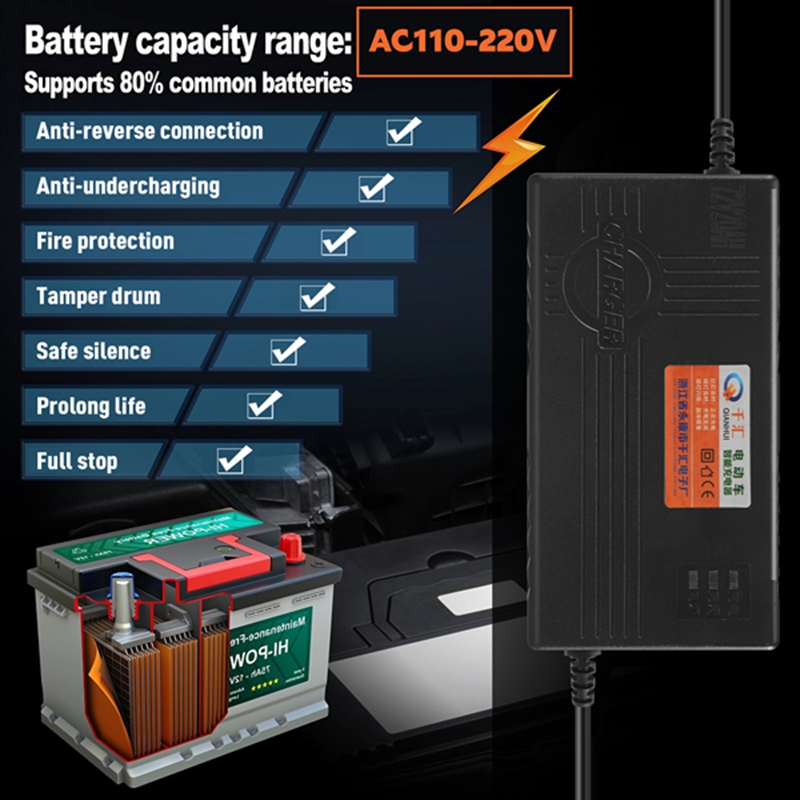 T82C Hot Sale-72V 20AH Motorcy - 84V 20A Smart Charger ulasan dan harga