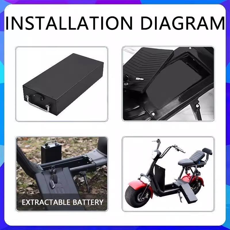 For Harley batteries 60V 20AH  - 60V 50Ah Electric Scooter Battery ulasan dan harga